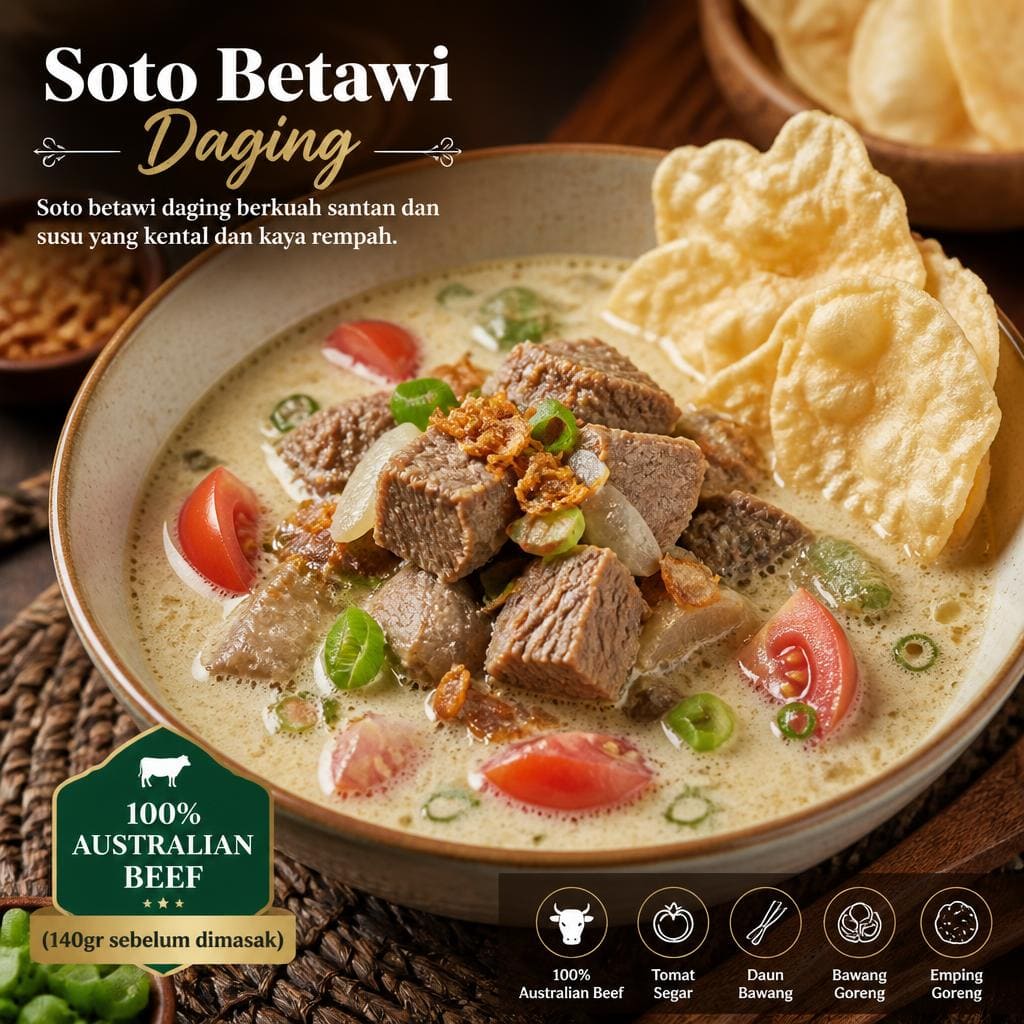 Soto Betawi Daging D’ Cost Seafood